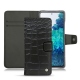 Custodia in pelle Samsung Galaxy S20 FE - Crocodile nero