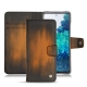 Housse cuir Samsung Galaxy S20 FE - Marron Patine