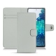 Samsung Galaxy S20 FE leather case - Gris PU