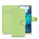 Capa em pele Samsung Galaxy S20 FE - Vert olive PU