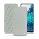 Samsung Galaxy S20 FE leather case - Gris ( Nappa - Pantone W428C ) 