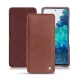 Samsung Galaxy S20 FE leather case - Passion vintage ( Glutton - Red ) 