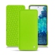 Lederschutzhülle Samsung Galaxy S20 FE - Vert fluo