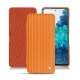Custodia in pelle Samsung Galaxy S20 FE - Abaca arancio
