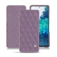 Capa em pele Samsung Galaxy S20 FE - Lilas - Couture ( Nappa - Pantone 2645U ) 