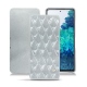 Capa em pele Samsung Galaxy S20 FE - Platinium - Couture