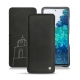 Samsung Galaxy S20 FE leather case - Negre poudro