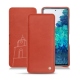 Housse cuir Samsung Galaxy S20 FE - Arange clouquié