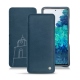 Custodia in pelle Samsung Galaxy S20 FE - Blu mediterran