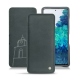 Samsung Galaxy S20 FE leather case - Blu marino
