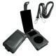 Shoulder-strap leather case Apple iPod Photo 40-60Gb - Noir ( Nappa - Black ) 