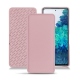 Samsung Galaxy S20 FE leather case - Rose PU