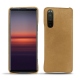 Capa em pele Sony Xperia 5 II - Sable vintage ( Roughtcut - Gaucho#57254 ) 