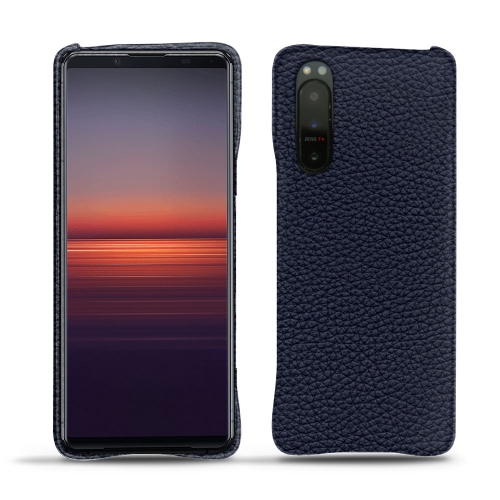Scafi posteriori in pelle per Xperia 5 IICobalt ( Pantone #2b253f ) 