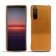 Coque cuir Sony Xperia 5 II - Or Maïa ( Pantone 871C ) 