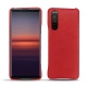 Custodia in pelle Sony Xperia 5 II - Rouge troupelenc