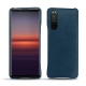 Sony Xperia 5 II leather cover - Blu mediterran