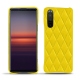 Capa em pele Sony Xperia 5 II - Jaune fluo - Couture