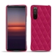 硬质真皮保护套 Sony Xperia 5 II - Rose fluo - Couture