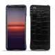 硬质真皮保护套 Sony Xperia 5 II - Crocodile nero
