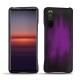 Lederschutzhülle Sony Xperia 5 II - Violet Patine