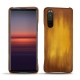 Coque cuir Sony Xperia 5 II - Doré Patine