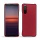 Custodia in pelle Sony Xperia 5 II - Rouge passion