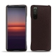 가죽 커버 Sony Xperia 5 II - Marron envoûtant