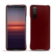 Capa em pele Sony Xperia 5 II - Rouge Veggie