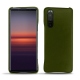 Coque cuir Sony Xperia 5 II - Vert Veggie