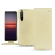 Capa em pele Sony Xperia 5 II - Beige ( Nappa - Pantone 7502C ) 