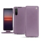 Lederschutzhülle Sony Xperia 5 II - Lilas ( Nappa - Pantone 2645U ) 