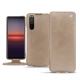 Capa em pele Sony Xperia 5 II - Taupe vintage ( Pantone 7530C ) 