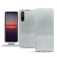 Custodia in pelle Sony Xperia 5 II - Platinium ( Pantone 877C ) 