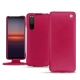 Custodia in pelle Sony Xperia 5 II - Rose fluo