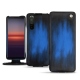 Custodia in pelle Sony Xperia 5 II - Bleu Patine