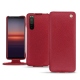 Housse cuir Sony Xperia 5 II - Rouge passion