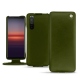 Custodia in pelle Sony Xperia 5 II - Vert Veggie