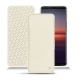 Housse cuir Sony Xperia 5 II - Blanc ( Nappa - White ) 