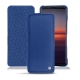 Sony Xperia 5 II leather case - Bleu océan ( Nappa - Pantone 293C ) 