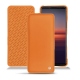 Sony Xperia 5 II leather case - Orange ( Nappa - Pantone 1495U ) 