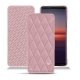Lederschutzhülle Sony Xperia 5 II - Rose - Couture ( Nappa - Pantone 2365C ) 