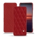 Lederschutzhülle Sony Xperia 5 II - Rouge - Couture ( Nappa - Pantone 199C ) 