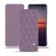 Custodia in pelle Sony Xperia 5 II - Lilas - Couture ( Nappa - Pantone 2645U ) 