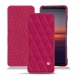 Capa em pele Sony Xperia 5 II - Rose fluo - Couture