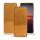 Sony Xperia 5 II leather case - Or Maïa ( Pantone 871C ) 