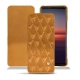 Sony Xperia 5 II leather case - Or Maïa - Couture