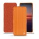 Funda de piel Sony Xperia 5 II - Abaca arancio