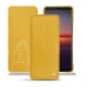 Capa em pele Sony Xperia 5 II - Jaune soulèu