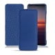 Lederschutzhülle Sony Xperia 5 II - Bleu Océan PU
